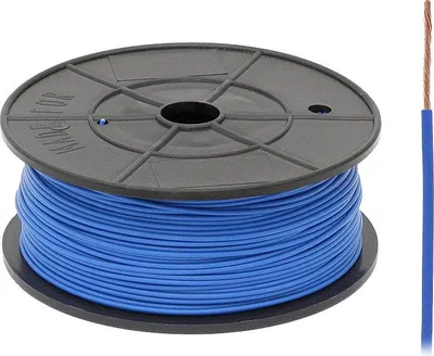 Produktbild von FLRY-B Kabel 1x0,75 mm blau 1 m