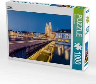 Produktbild von Calvendo Zürich 1000 Teile Puzzle quer 640x480mm, Dieterich Werner; 7390383