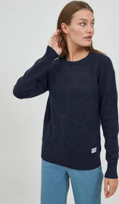 Produktbild von OXMO OXMaria Damen Strickpullover Feinstrick Pullover