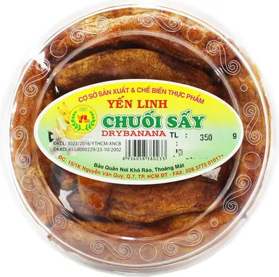 Produktbild von Yen Linh Getrocknete Baby Banane Chuoi Say 300g