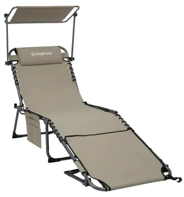 Produktbild von Sonnenliege Klappbar KingCamp Magnolia B30 Plus KC2630