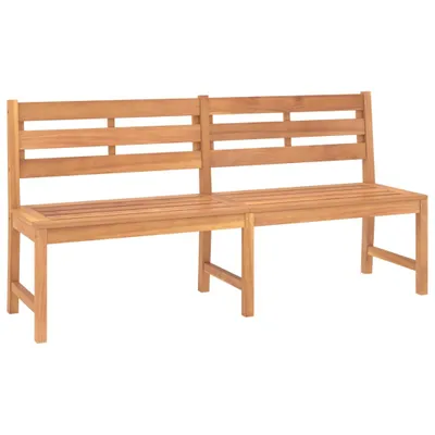 Zdjęcie produktu dla Ławka ogrodowa, 180 cm, lite drewno tekowe
