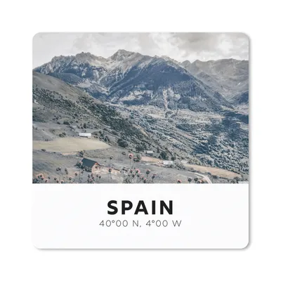 Produktbild von MuchoWow® Mauspad Mousepad Spanien - Berge - Natur 30x30 cm - Mousepads - Maus Mat - Pad - Mausunterlage - Gaming