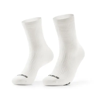 Produktbild von ROCKBROS Fahrradsocken Radsocken 2er Set Herren Damen atmungsaktiv Sportsocken mit Fußgewölbeunterstützung für Rennrad MTB E-Bike Weiß S