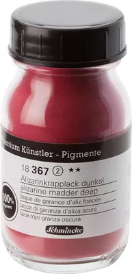 Produktbild von Schmincke 100ml Pigmente Alizarinkrapplack dunkel Pigmente 18 367 055