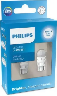 Obrázok produktu pre Led 12V W5W W2,1X9,5D - Ultinonpro6000-8000K