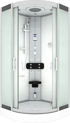 Produktbild von Duschkabine Dusche D46-10M0 Komplettdusche Fertigdusche 90x90 cm