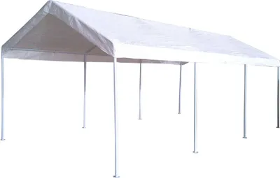 Obrázek produktu pro Autopřístřešek z oceli a polyesteru, 3 x 6 m, Adeline
