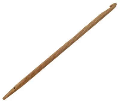 Produktbild von Knooking-Nadel Bambus 5mm - Häkeln wie gestrickt Häkelnadel Knookingnadel