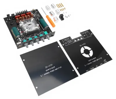Productafbeelding van 2x160W+220W 2.1-kanaals Eindversterkerkaart, AUX Bluetooth 5.0 USB-stereoaudioversterker