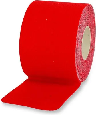 Produktbild von Kinesiologie Tape, elastische Bandage für Physiotherapie 50 mm x 5 m, Rot