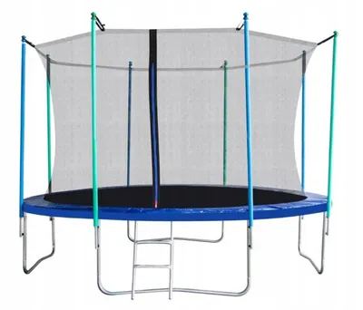 Obrázok produktu pre Bezpečná záhradná trampolína pre deti a dospelých, veľká, 3,6 m, 366 cm, XXL