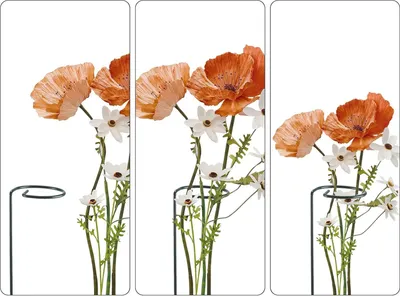 Produktbild von 40 cm Metallene Plantenstützen - 12 Stück für Gartenpflege - ideal für Rosen, Lilien, Gemüse, Tomaten, Chili