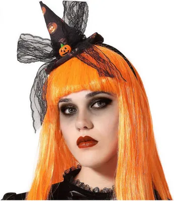 Zdjęcie produktu dla Atosa Halloween-diadem pomarańczowy pomarańczowy jeden rozmiar