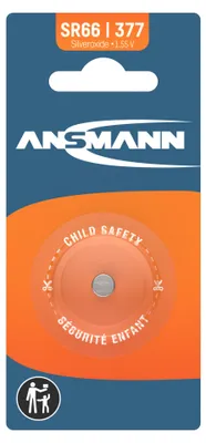 Produktbild von ANSMANN Silberoxid Knopfzelle SR66 / SR626 / 377