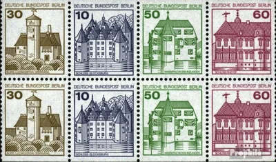 Produktbild von Briefmarken Berlin (West) 1980 Mi Hbl20 gestempelt Burgen und Schlösser