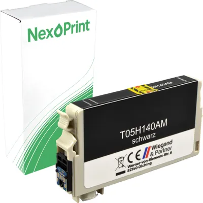 Produktbild von Druckerpatrone kompatibel zu Epson C13T05H140 405XL schwarz Workforce Pro WF-4820, Epson WF-4830, Epson WF-4835, Epson WF-7840