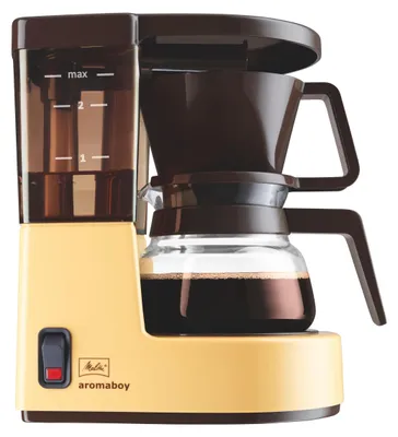 Produktbild von Melitta Aromaboy, Filterkaffeemaschine, Gemahlener Kaffee, 500 W, Beige