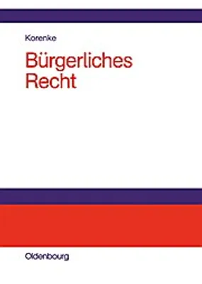 Produktbild von Bürgerliches Recht