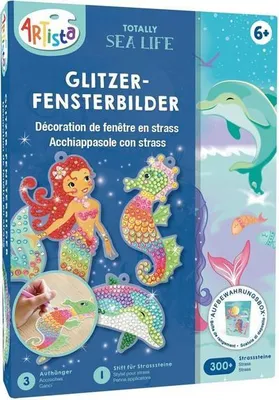 Produktbild von Glitzer-Fensterbilder Unterwasserwelt