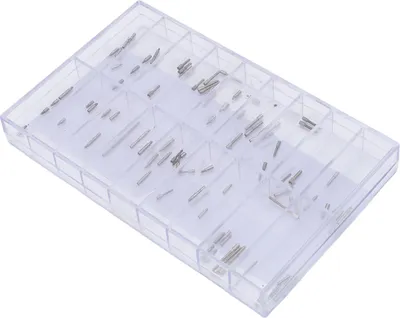 Produktbild von 90-teiliges Set aus Edelstahl-Uhrenstielverlängerungen und Aufziehstangen für die Reparatur und den Austausch