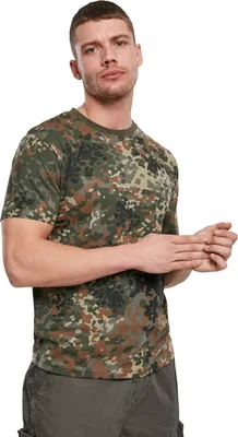 Image de T-shirt taupe flecktarn, XL