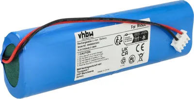 Produktbild von vhbw Akku kompatibel mit Chuango CleanMate 4260692650846, RV-500 Saugroboter Blau (2200 mAh, 14,4 V, Li-Ion)