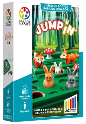 Produktbild von Smart Games – Jump In' | Brettspiele für Kinder ab 7 Jahren | Kinderpuzzle und P