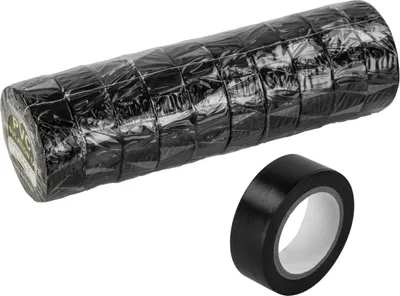 Image de Ruban adhésif PVC plastifié 19mm x 10m 10 pièces