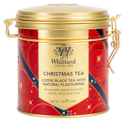 Produktbild von Schwarzer Tee Whittard of Chelsea Christmas Tea, 75 g