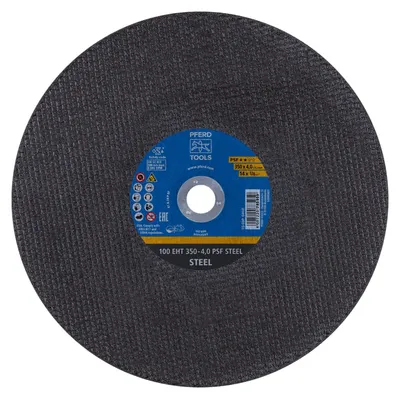 Produktbild von PFERD TOOLS Trennscheibe Trennschleifer EHT 350x4,0x25,4 mm PSF STEEL für Stahl (100 m/s)