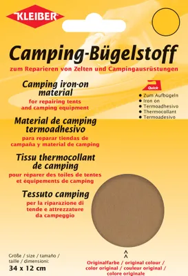 Produktbild von KLEIBER Quick-Camping-Bügelstoff 340 x 120 mm sand