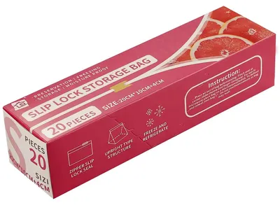 Produktbild von Verk 07224: Verschlussbeutel für Lebensmittel, Set, 600 ml, 20 Stück