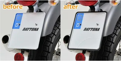 Zdjęcie produktu dla Uchwyt tablicy rejestracyjnej DAYTONA 180x200