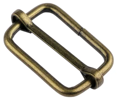 10 Regulatoren, Gurtverschieber, Verkürzer, Schnalle, Größenwahl Farbwahl 16x26 mm altmessing
