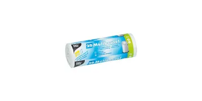 Obrázek produktu pro Papstar 12104, 60 l, Bílá, 720 mm, 600 mm, 14,5 g, 20 kusů