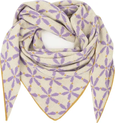 Produktbild von Glamexx24 Damenschal Wollschal Strickschal Herrenschal Halstuch Dreieck Form Winterschal Schal in Mehrfarbiger Ausführung Leichtes Tuch XXL Schal besonders groß