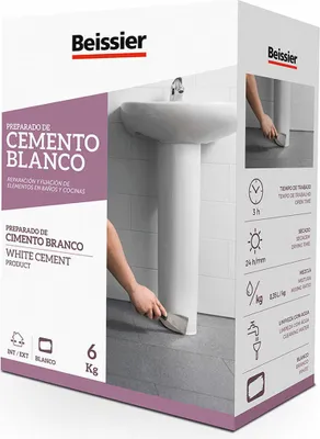 Produktbild von Beissier Weißzement 6kg 70163-001