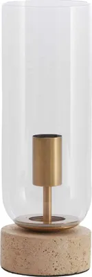 Productafbeelding van Light & Living - Tafel lamp Rylano - Wit - Ø12x35cm - Tafel lamp - Nachtlampje, woonkamer, slaapkamer