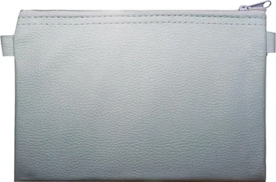 Produktbild von Banktasche grau A5 Kunstleder Geldtasche Aufbewahrungstasche Geldmappe Kfz Tasche