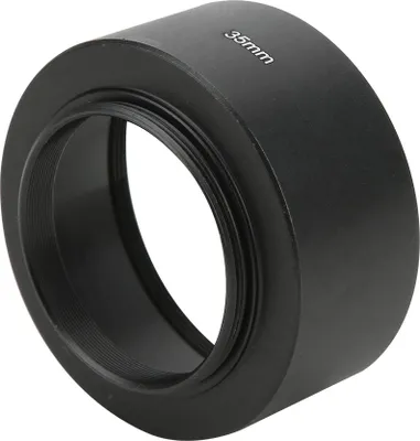 Produktbild von Gegenlichtblende aus Metall-Aluminiumlegierung für 35 mm f1.7/50 mm f1.4 Digitalkamera CCTV-Objektiv