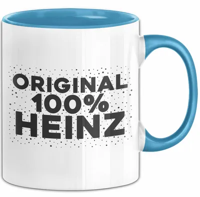 Produktbild von Heinz Tasse Original 100% Heinz Geschenk (Blau)