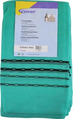 Produktbild von Gerüstschutznetz grün 50 g/m² 3,07 m x 10 m