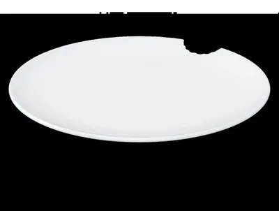 Zdjęcie produktu dla FIFTYEIGHT PRODUCTS T017401 FIFTYEIGHT 2 Speiseteller mit Biss Ø 28cm weiß