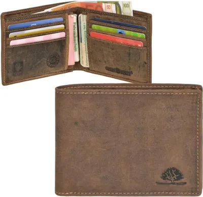 Image de Portefeuille Greenburry Vintage en cuir pour cartes 1705CC-25