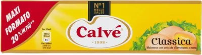 Produktbild von 6x Calvé Calve Klassik Mayonnaise mayonaise Soße Sauce 185ml Mayo Imbiss Fritten