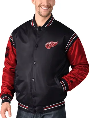 Obrázek produktu pro Bunda STARTER NHL Detroit Red Wings ENFORCER Varsity Jacket - XL