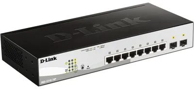 Obrázok produktu pre D-Link PoE Switch DGS-1210-10P 10 portov - Switch - 1 Gbps