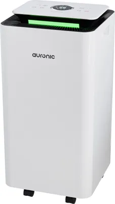 Produktbild von Auronic Luftentfeuchter und Luftreiniger - Pro Series - 12L pro Tag - 2,5L Wassertank - Wäschetrocknungsfunktion - Schlafzimmer, Badezimmer und Wohnzimmer - Raumentfeuchter für Zuhause - Weiß