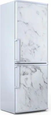 Produktbild von Magnete Dekorative - 70 cm x 190 cm - Küche - Magnetmatte Kühlschrankmagnete - Weiss Marmor